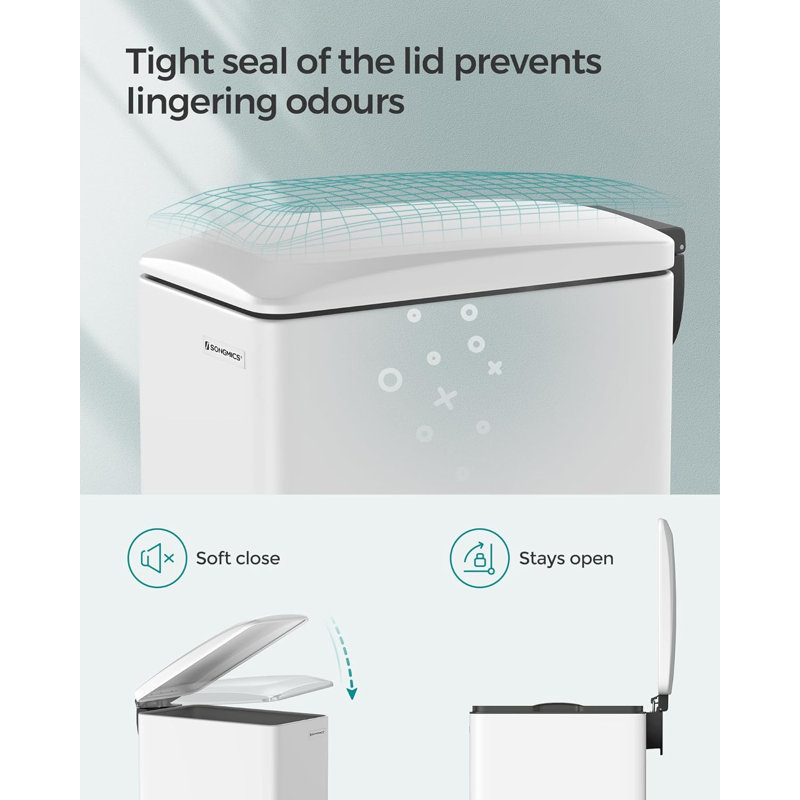 Touch Top Recycling Bin - 48L