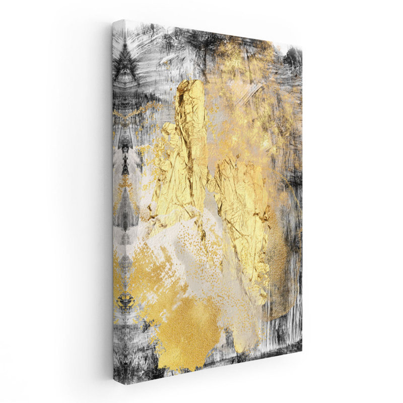«Abstract Foil», reproduction d'art sur toile, H 24 po x l 16 po