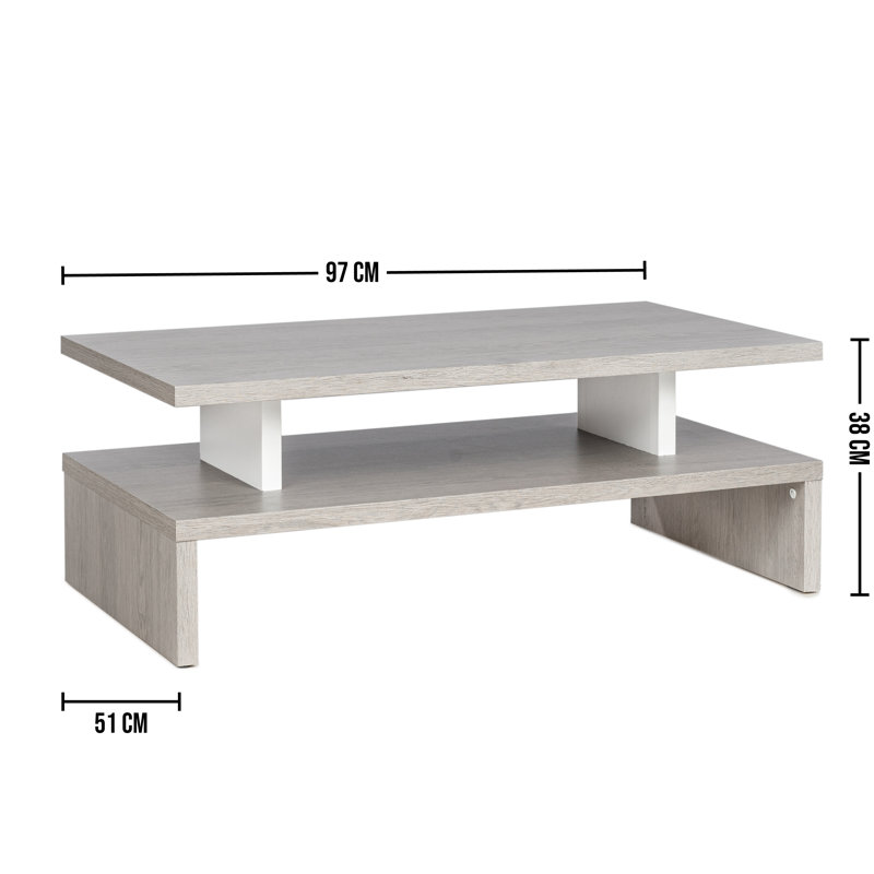 Damaun Sled Coffee Table with Storage