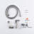 Round Hand Held Bidet with Faucet