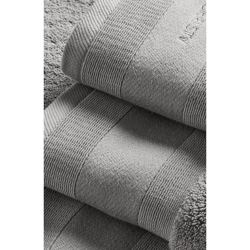Signature Hand Towel, Opal Gray