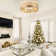 Heleena 19" Caged Enclosed Low Profile Crystal Ceiling Fan with Lights and Remote Control