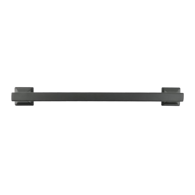 Studio Collection Handle Pull - 8-13/16" Center to Center Cabinet Pull Matte Black - Transitional Hardware for Drawers & Cabinets