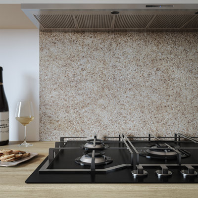 Natural Terrain Aluminium Kitchen Splashback
