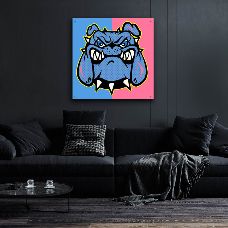 "Boldog 6" par Mark Ashkenazi, H 36 po x l 36 po x P 0,2 po