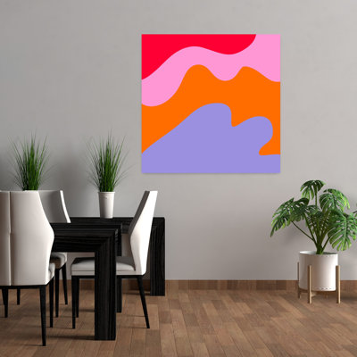 Art contemporain, art abstrait abstrait et coloré