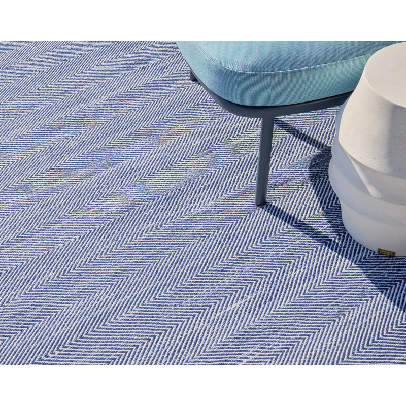 Bintan Geometric Area Rug in Ivory, Rectangle 8' x 10'