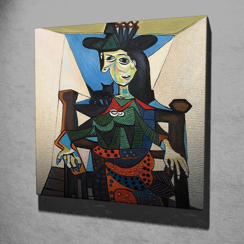 Pablo Picasso - peinture sur toile tendue