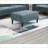 Sectional Sofas 6-Piece Modular Slate Gray Suede Fabric Living Room | Modular | Fabric-1322428869