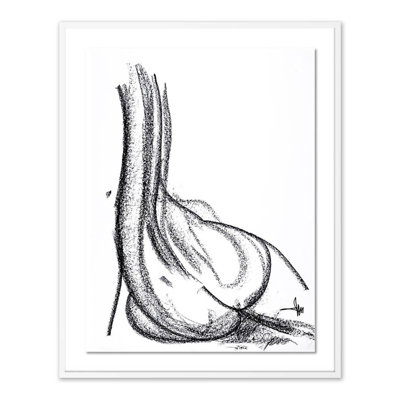 Nude 2 Print by Johan Gert Manschot