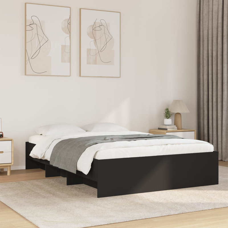 Bed, European Double (140 x 200 cm), Black
