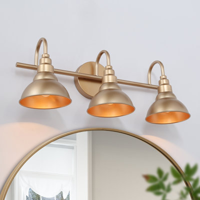 3-Light 23" Dimmable Bathroom Vanity Light Wall Sconce Picture Light Spot Light