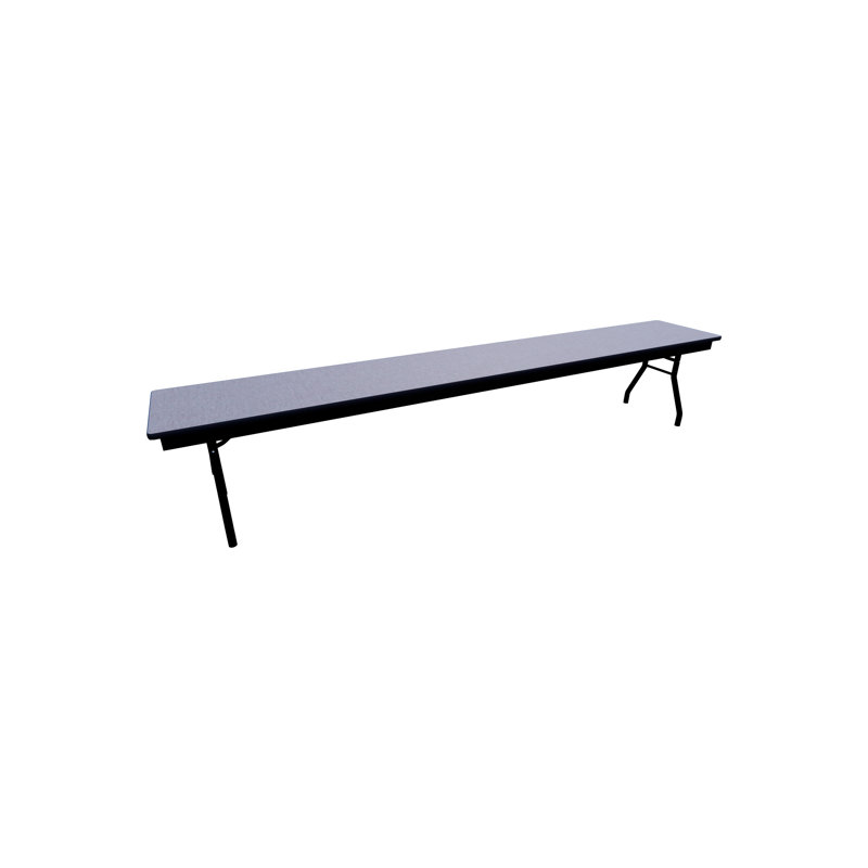 Banc pliant - Noyau en panneau de particules, H 17 po x l 96 po x P 15 po