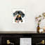 Art mural moderne sur toile 20 po x 24 po Modern Dog