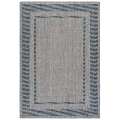 Courtyard Power Loom Performance No Pattern Indoor Rug