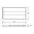 Dimmable Rectangle Troffer Ceiling Light