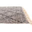Tapis noir et blanc Orpheus