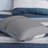 Stripe Comforter Set with Bed Sheets Blue/Grey Twin-127670751