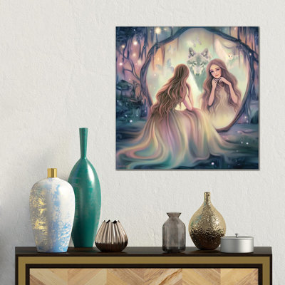 Spirits Of The Magic Forest by Andrea Hrnjak - No Frame Gallery-Wrapped Canvas Giclée on Canvas