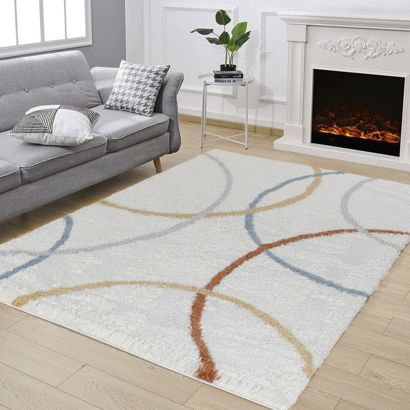 5 Ft. 3 In. X 7 Ft. Shaggy Area Rug, Rectangle 5'3" x 7'