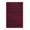 Machine Washable Solid Red Area Rug