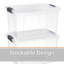 Boîtes de rangement transparentes avec couvercles Superio-24135122