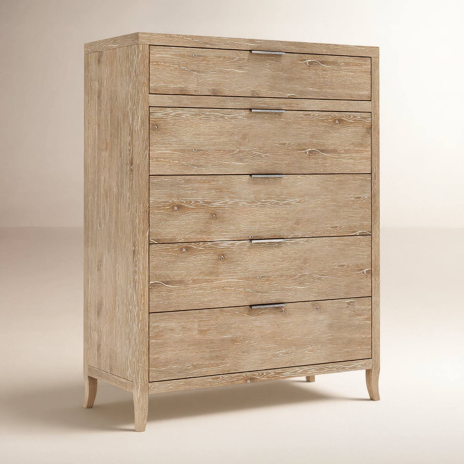 Langham 5 - Drawer Dresser, Bar Pulls, Aurum