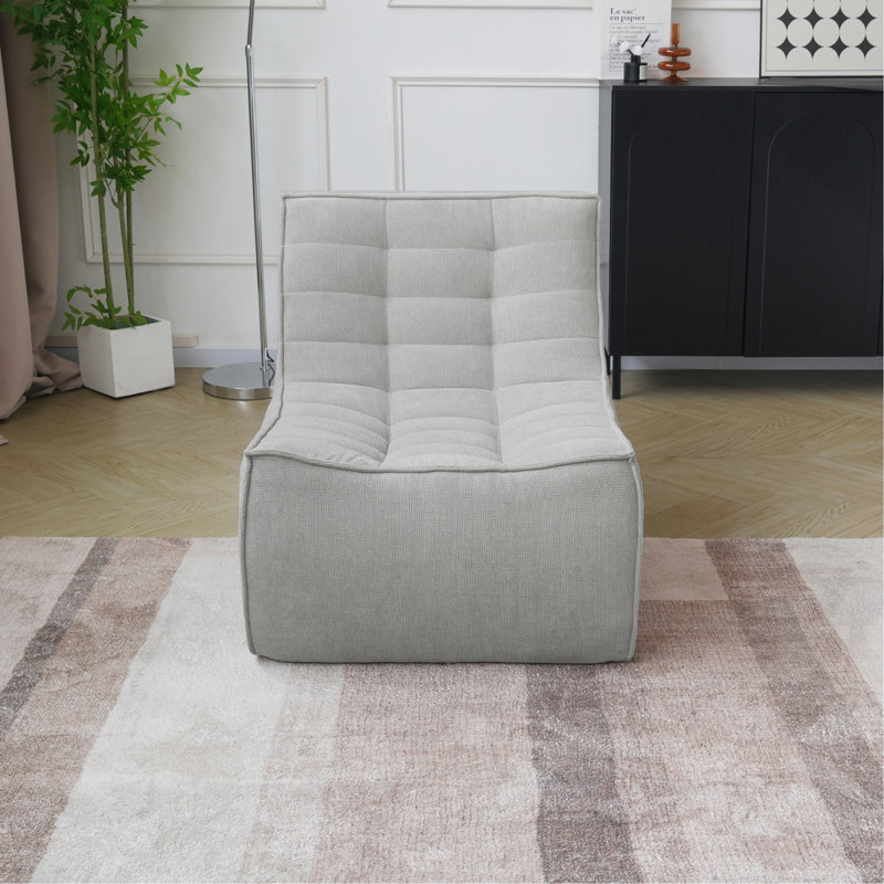 Classic Floor Sofa Cozy Softness Waffle Sofa
