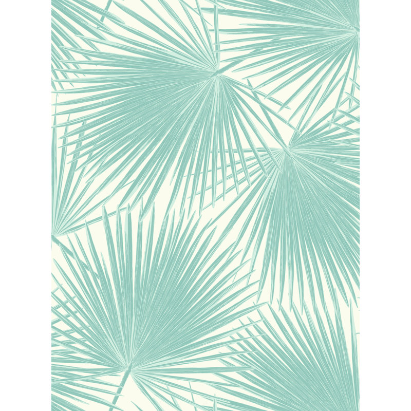 Rouleau de papier peint L 27 pi x l 27 po Fromberg, Bleu poudré