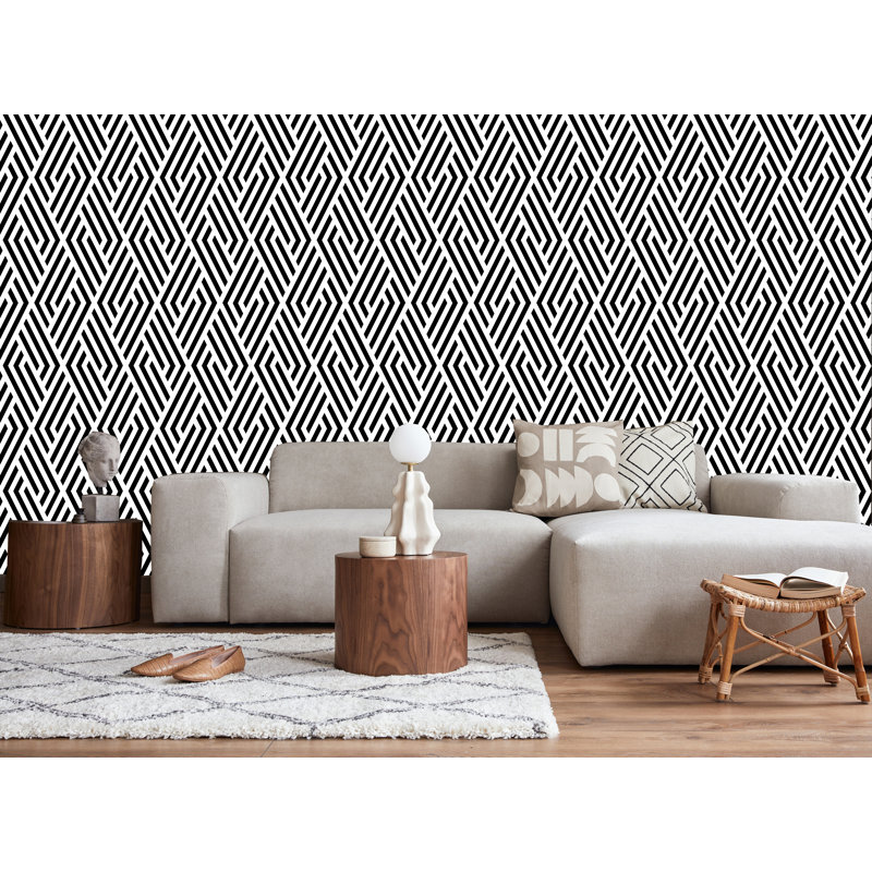 Rouleau de papier peint adhésif L 10 pi x l 24 po Callissa