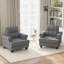 Fauteuil d'appoint Mid-Century 2 pièces Latitude Run® avec coussin épais et coussin clouté-277308595