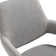 Asiye 7 Piece Modern Pedestal Dining Set with Stone Top and Upholstered Swivel Chairs