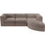 Tissu 4 pièces Demars Velvet Performance Canapé modulaire modulaire-33389825