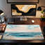 Polyester Desk Pad-1063734060