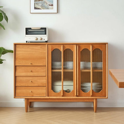 Modern minimalist multi-functional sideboard