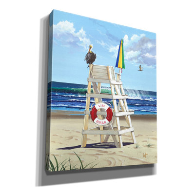«Pelican Perch» par Scott Westmoreland, art mural sur toile