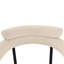 38.5cm H Armchair in Beige