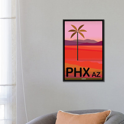 «Phoenix Travel Poster», publicité sur toile