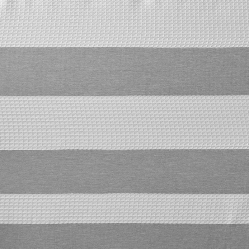 Rideau de douche avec traitement 3M gris 72 x 84 po, Gris, H 84 po x l 72 po