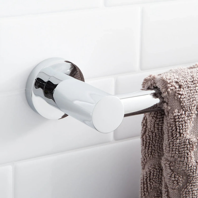 28" Ceeley Collection Wall-Mount Towel Bar, Chrome
