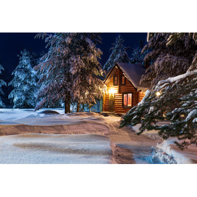 " Rustic Log House " by Natalia Duryagina