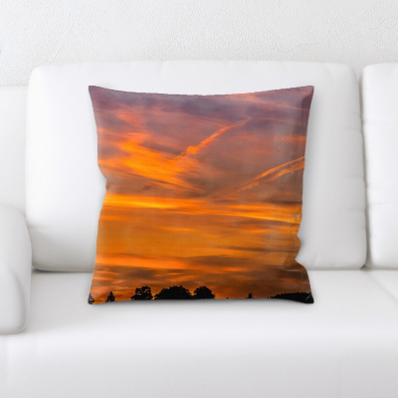 Housse et insert de coussin carré Sunset