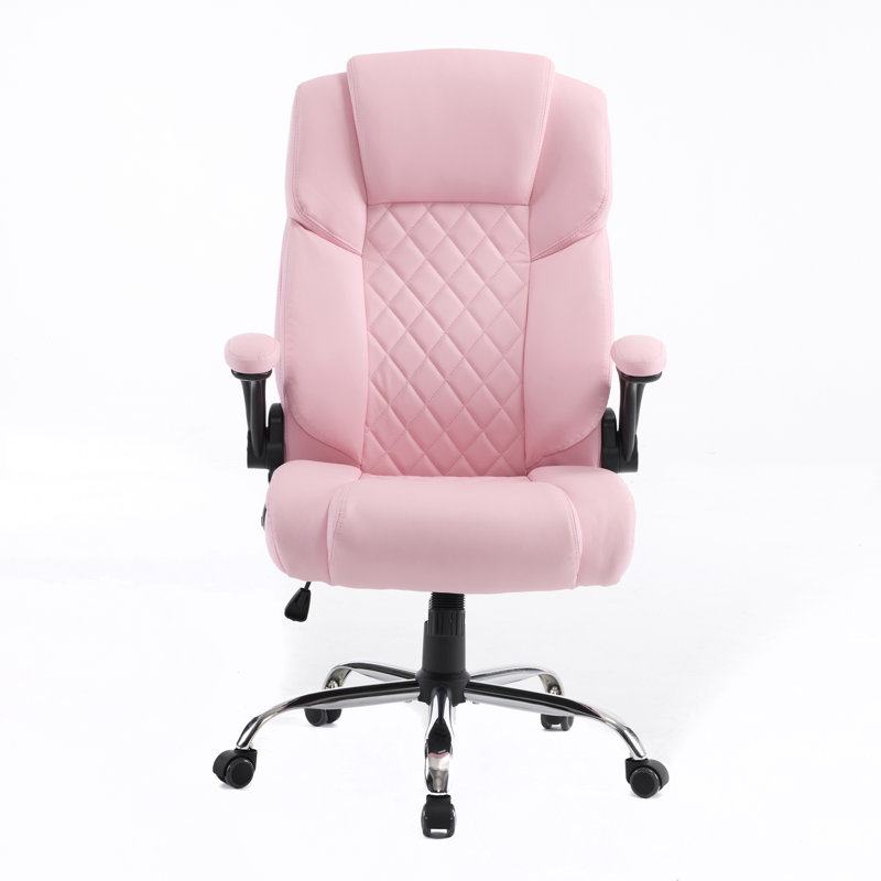 Fauteuil client Genesis, Rose ballerine
