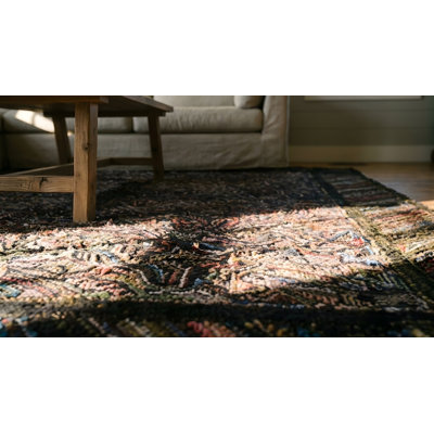 Tapis antique américain crocheté American Allover
