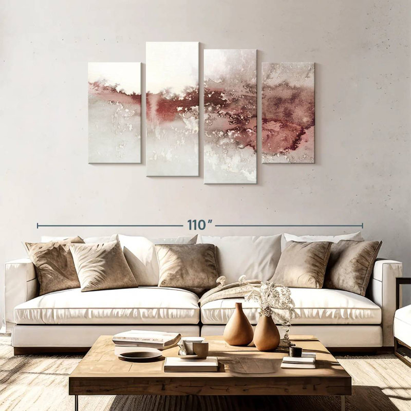 Avery Soft Waves I, 48" H x 75" W