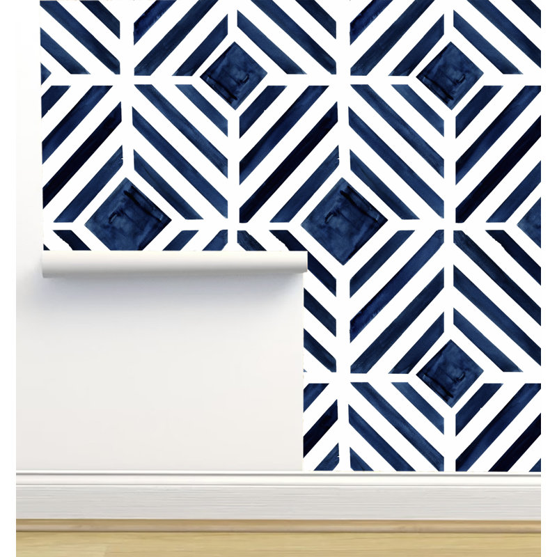 Rouleau de papier peint adhésif L 6 pi x l 24 po Crystal W Design