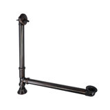 Aurora Trip Lever Leg Tub Drain with Overflow
