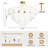 Arjan 12 - Light Dimmable Round Chandelier