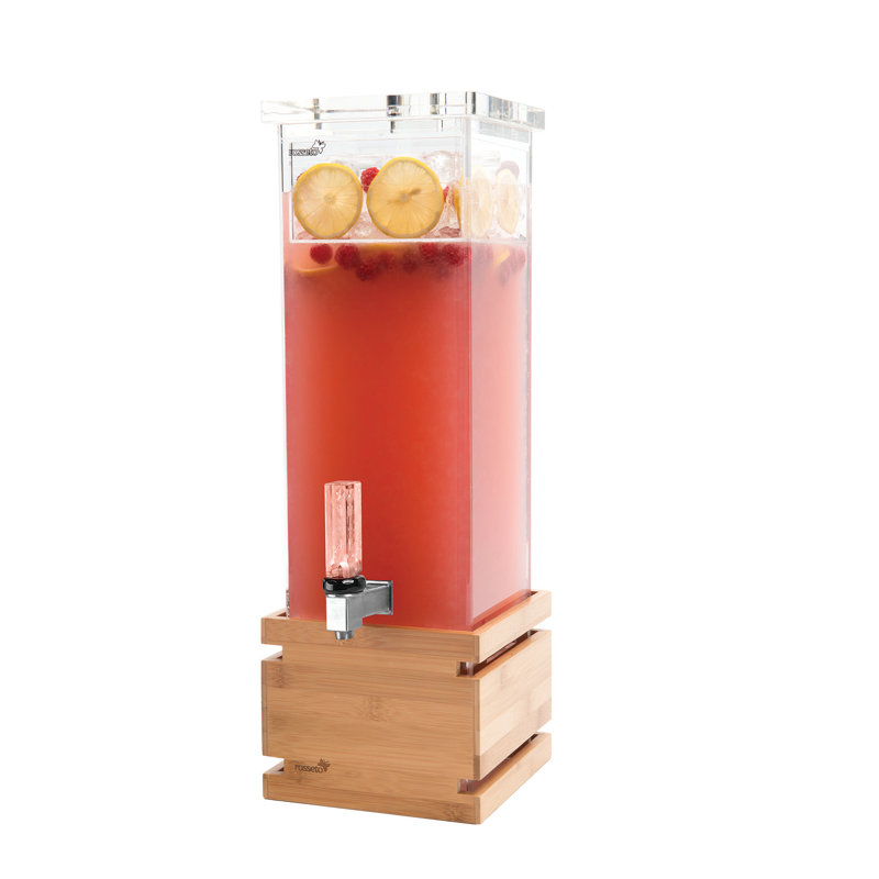 256oz. Beverage Dispenser, 23.25" H x 6.75" W x 6.75" D