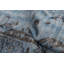 Tapis transitionnel de couleur bleu clair 5 pi 10 po x 9 pi 0 po
